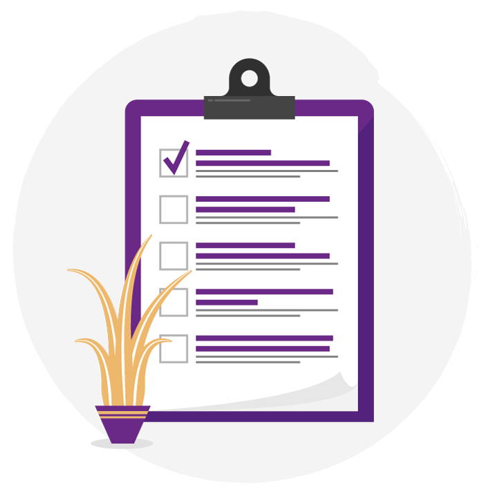 Illustration Checkliste